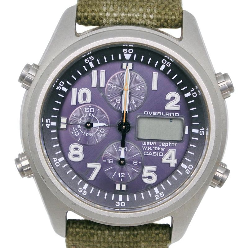 CASIO】カシオ オーバーランド 腕時計 OVW-500BJ-1AJF ソーラー電波