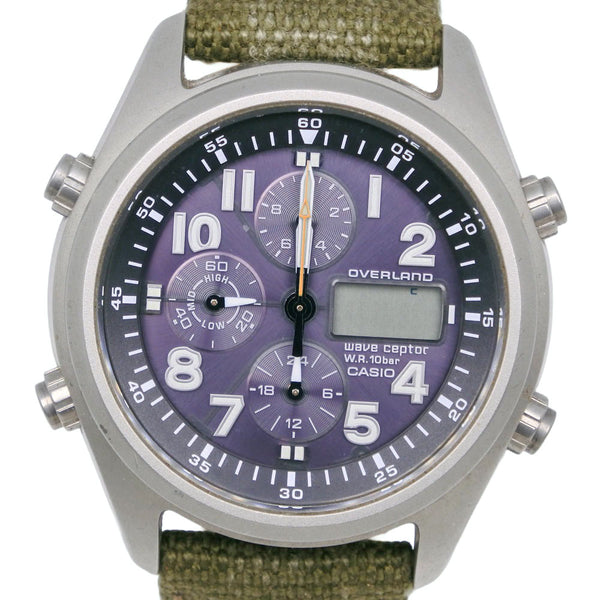 CASIO】カシオ オーバーランド 腕時計 OVW-500BJ-1AJF ソーラー電波