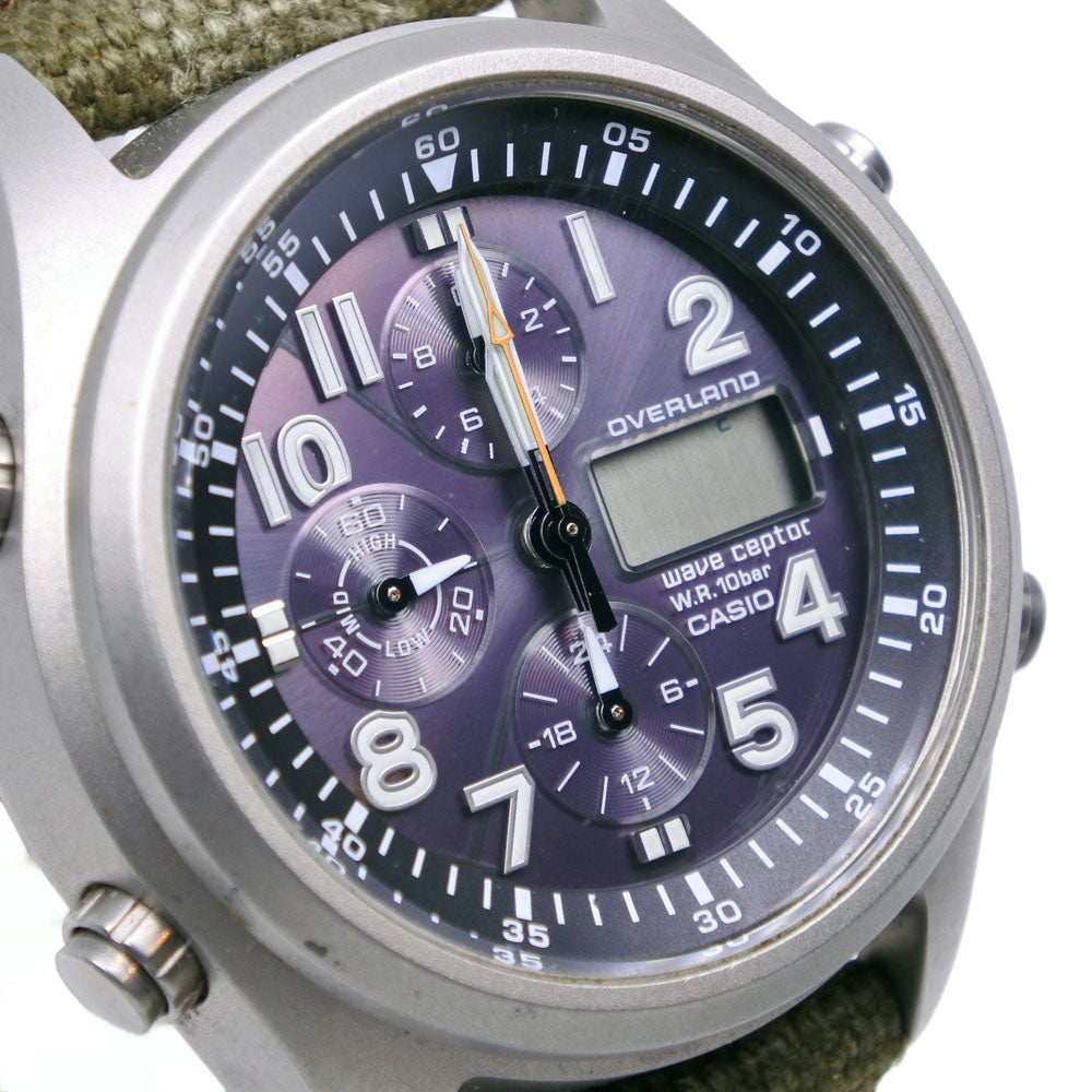 CASIO】カシオ オーバーランド 腕時計 OVW-500BJ-1AJF ソーラー電波