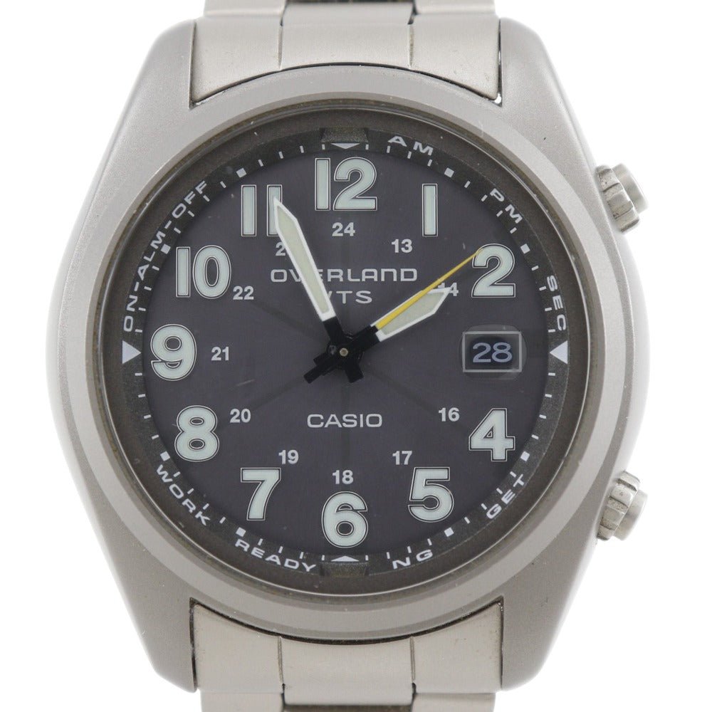 CASIO】カシオ オーバーランド 腕時計 OVW-100TDJ ソーラー電波時計