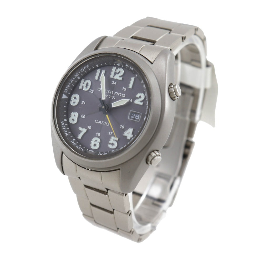 CASIO】カシオ オーバーランド 腕時計 OVW-100TDJ ソーラー電波時計