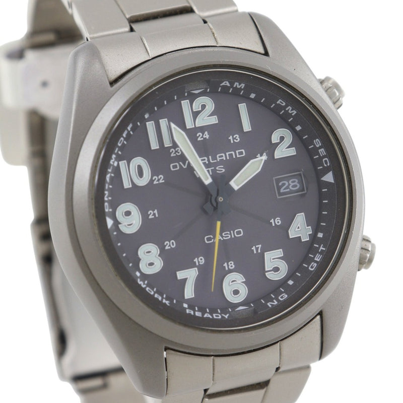 CASIO】カシオ オーバーランド 腕時計 OVW-100TDJ ソーラー電波時計
