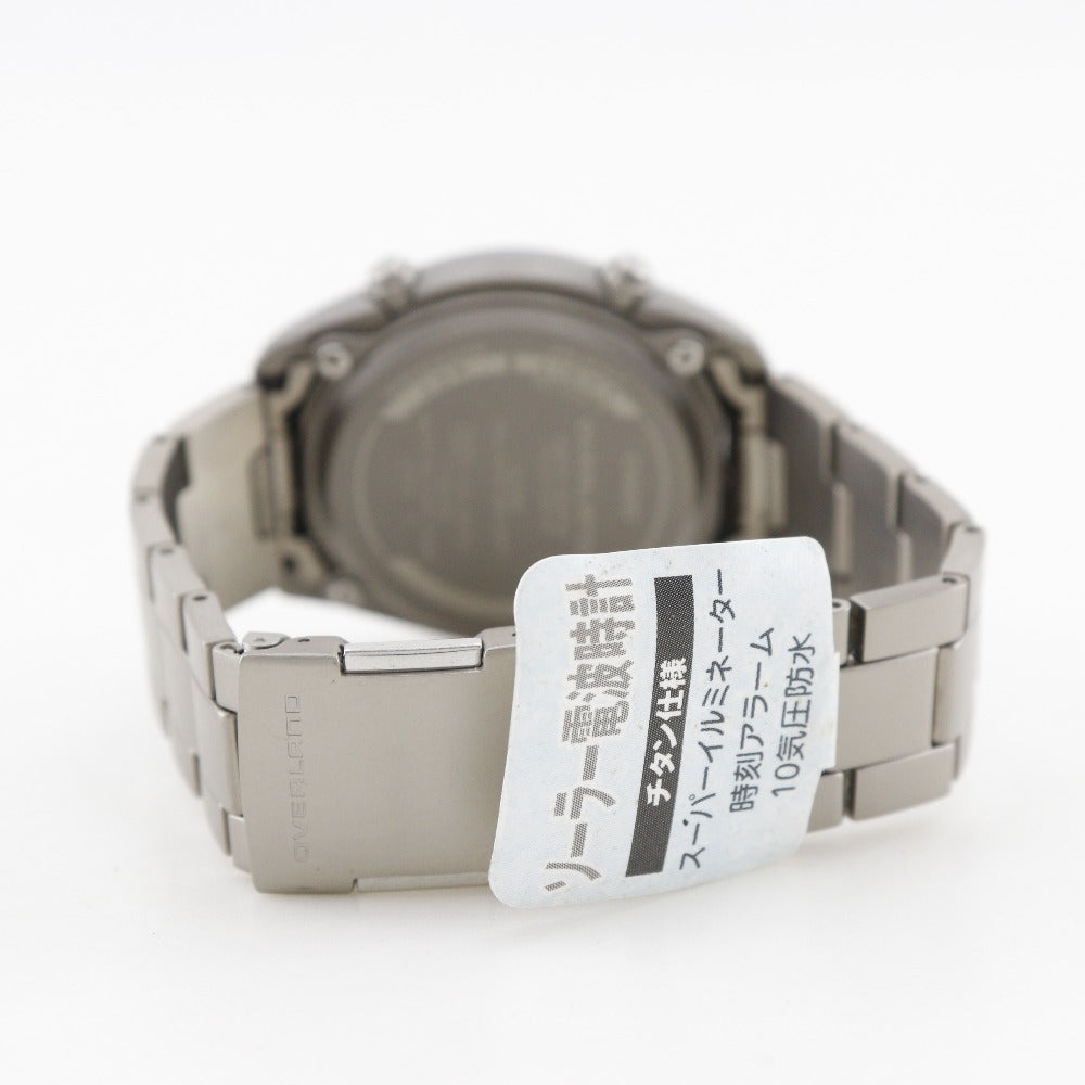 CASIO】カシオ オーバーランド 腕時計 OVW-100TDJ ソーラー電波時計