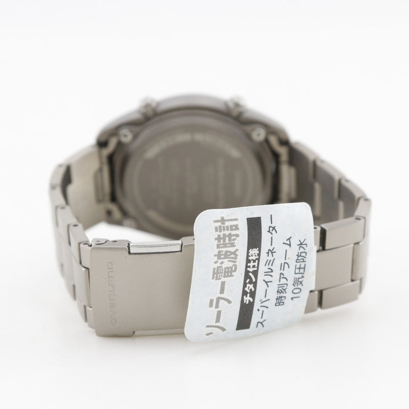 CASIO】カシオ オーバーランド 腕時計 OVW-100TDJ ソーラー電波時計