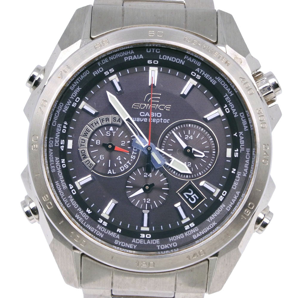 CASIO】カシオ エディフィス 腕時計 EQW-M600 ソーラー電波時計