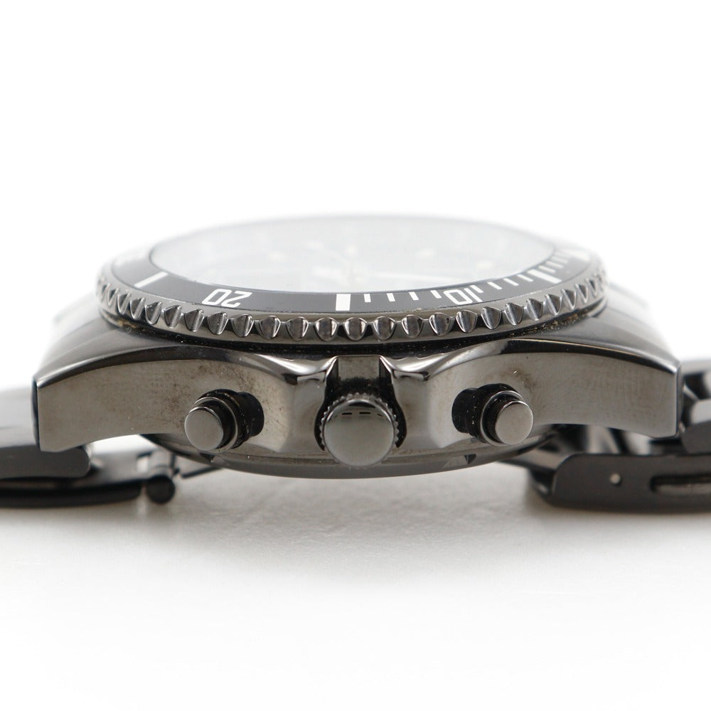 ELGIN] Elgin watch FK-1349B-BP Solar Poweredradio clock