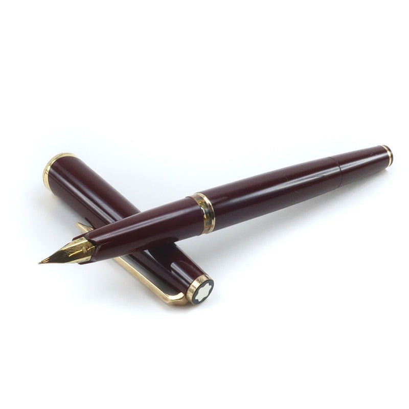 [Montblanc] Montblanc Pen Tip 750 (18K) F (personnages fins) Fountain Pen Writing Ustensiles Papeterie Antique n ° 121 Résine Nib 750 (18K) F (fine) _