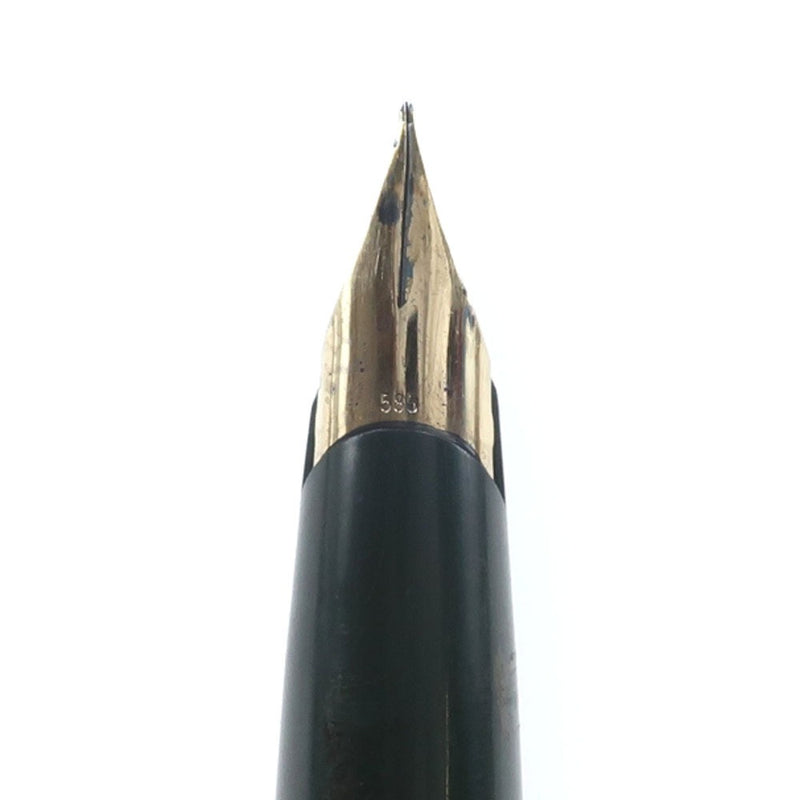 [Montblanc] Montblanc Antique 70的钢笔笔笔585（14K）F（大腿）写作设备Stormery No.320 Antique 70 _