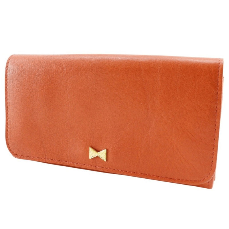 [Endymion Spring] Endimion Spring 
 Genuine leatherWallet Purse
 Orange magnet type Genuine Leather Wallet Ladies A+Rank