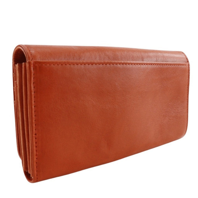 [Endymion Spring] Endimion Spring 
 Genuine leatherWallet Purse
 Orange magnet type Genuine Leather Wallet Ladies A+Rank