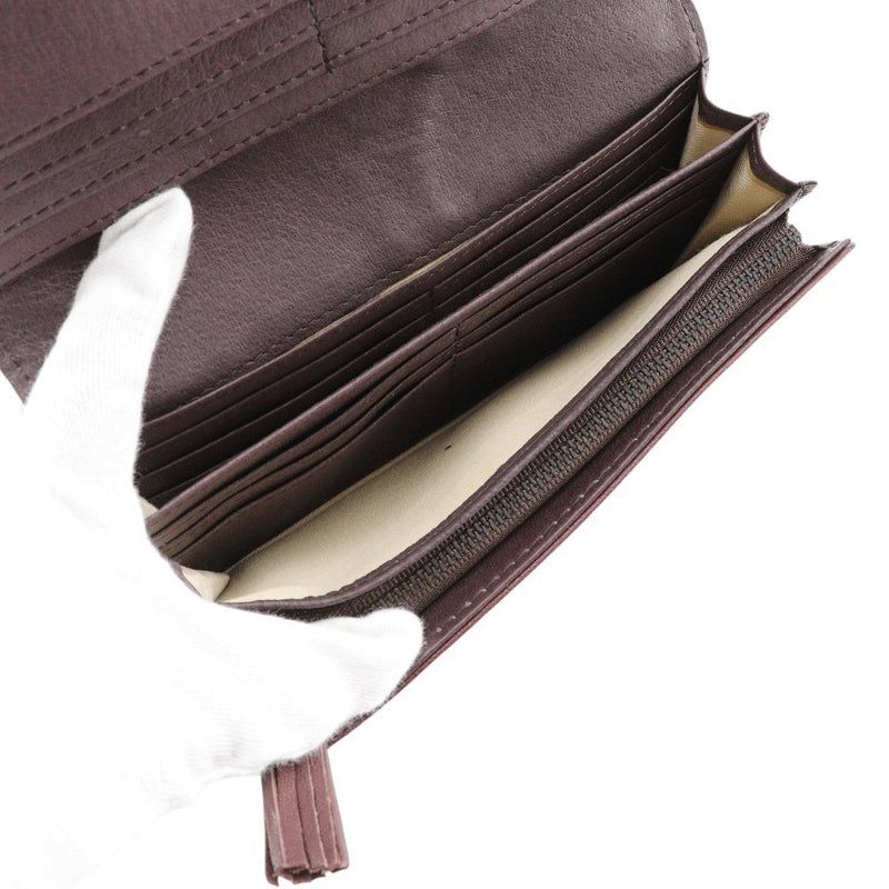 【Endymion Spring】エンディミオン・スプリング
 本革パッチワーク 長財布
 パープル系 スナップボタン Genuine leather patchwork レディースA+ランク