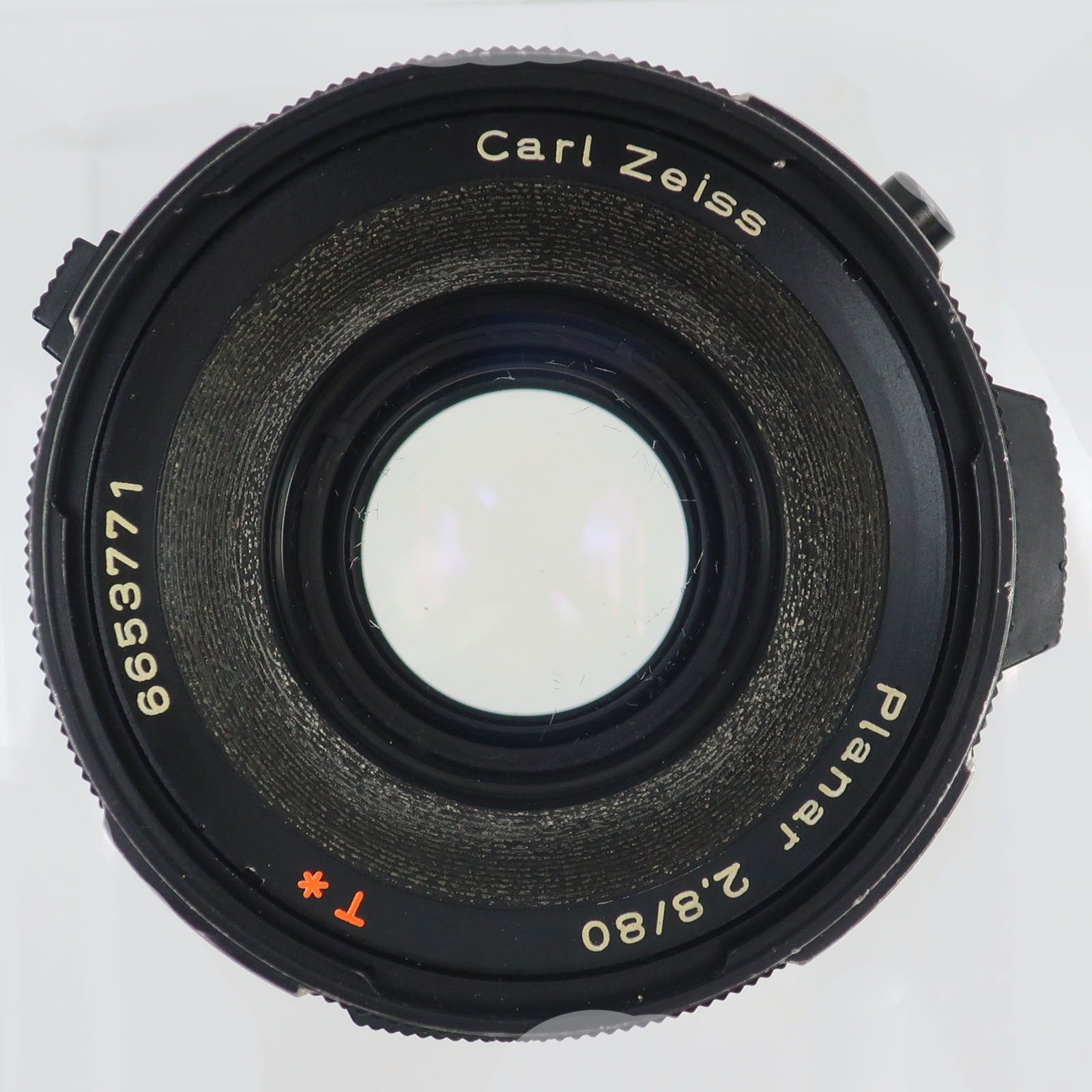 【美品】ハッセルブラッド203FE CarlZeiss Planar 80mm HASSELBLAD】ハッセルブラッド Carl Zeiss Planar 80mm F2 T* CF 交換