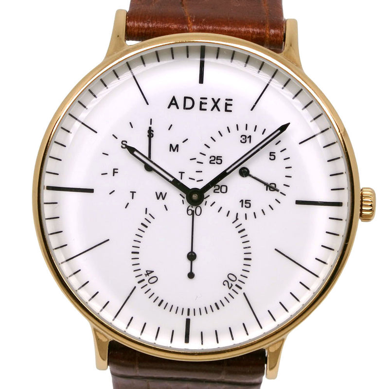 [ADEXE] Reloj de cuero ADEXE 
 1868A-03 Cuarzo