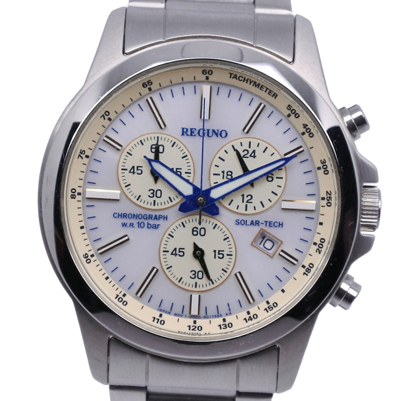 【CITIZEN】シチズン REGUNO レグノ クロノグラフ 腕時計
 H500-R004778 ソーラーテック