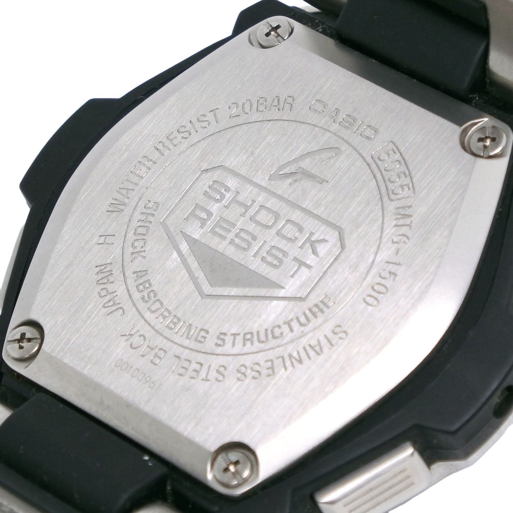 CASIO] Casio G-SHOCK watch MTG-1500 Solar Poweredradio clock