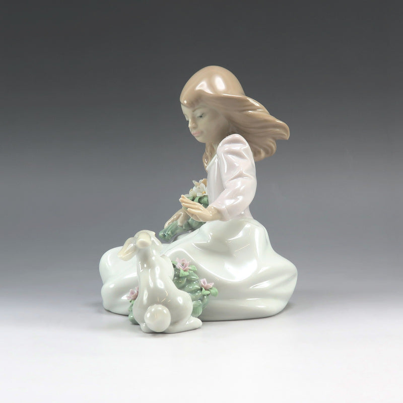 Lladro】リヤドロ うさぎと仲良し 置物 オブジェ 6931 – NISHIKINO 