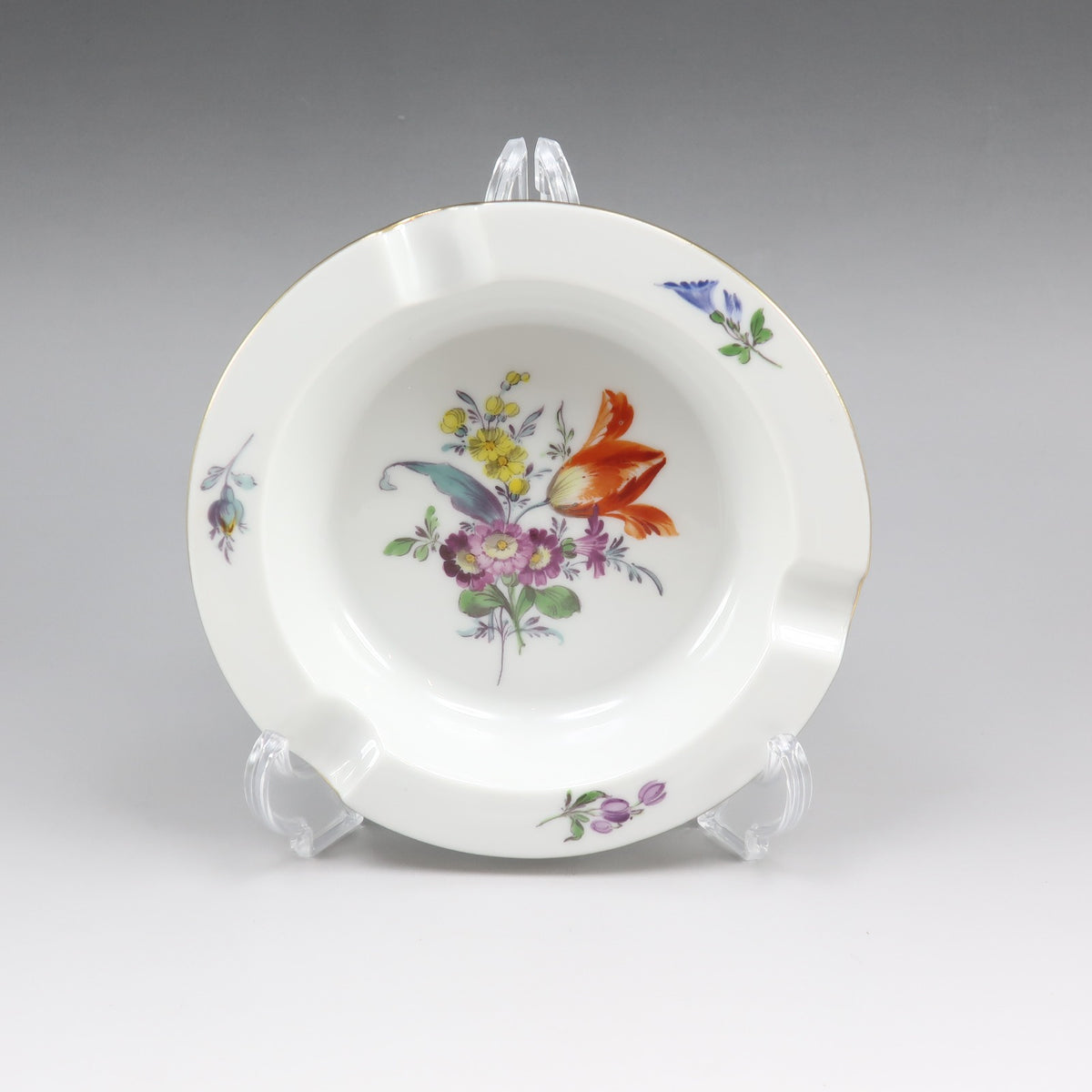 Meissen】マイセン 青い花と昆虫 デミタスカップ＆ソーサー 6客 食器