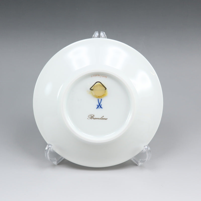 Meissen】マイセン 13cm 飾り皿×2 置物 オブジェ 54653/240491