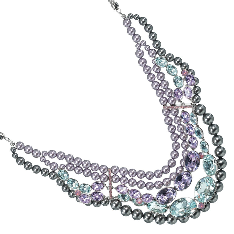 【SWAROVSKI】スワロフスキー クレイ ラージ ネックレス