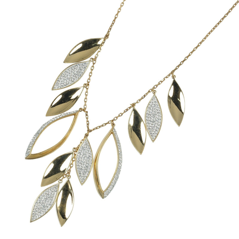 [SWAROVSKI] Swarovski Grape Leaf Necklace