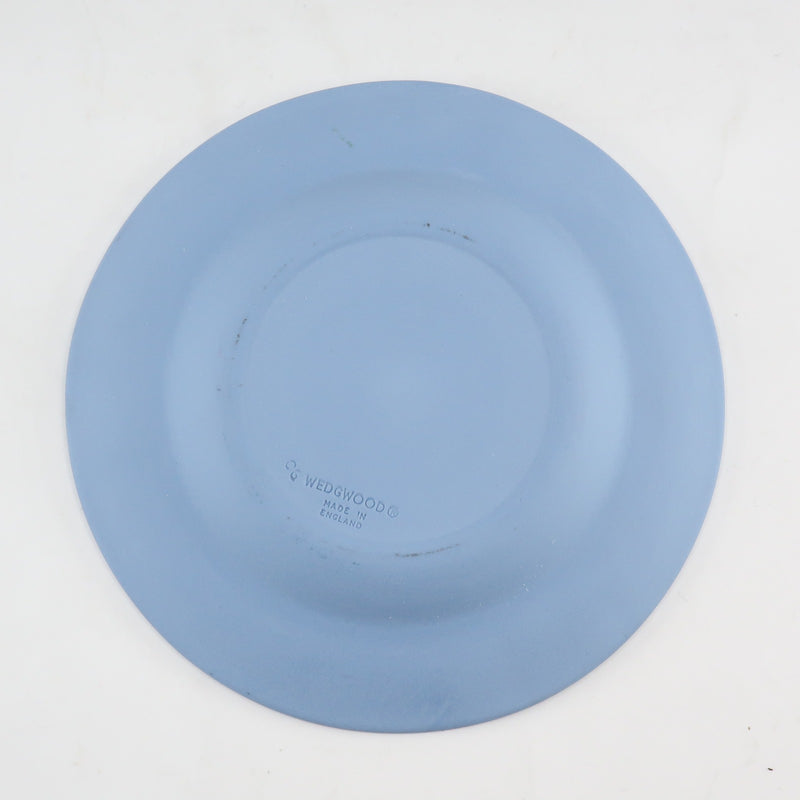 [Wedgwood] Wedgewood 
 Jasper object 
 Plate ashtray 11.3cm figurine Blue JASPER_A Rank