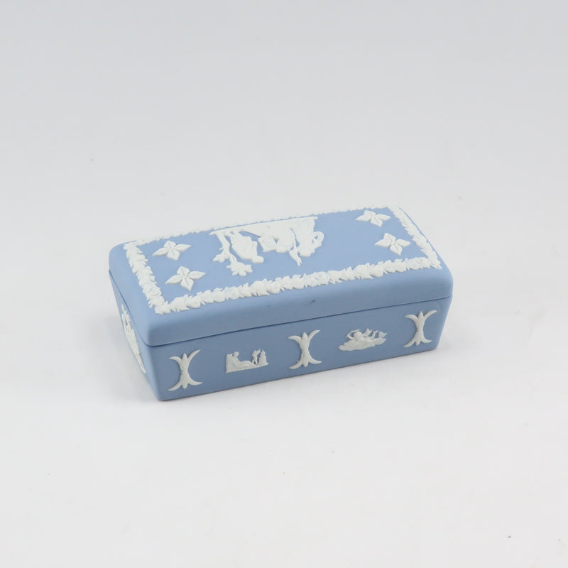 [Wedgwood] Wedgewood 
 Jasper object 
 Small items Square Blue JASPER_A Rank