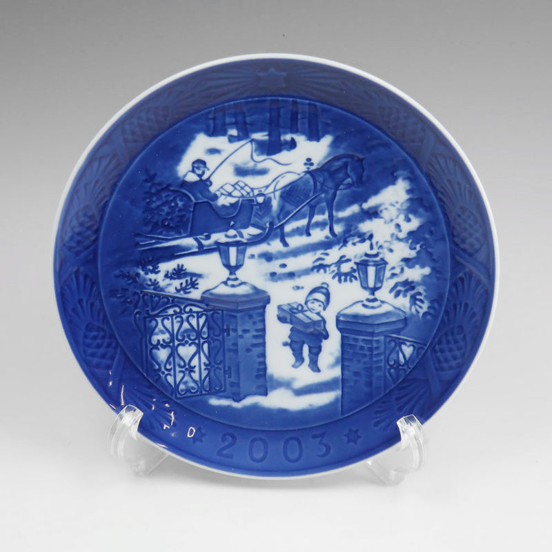 [Royal Copenhagen] RoyalLucoPenhagen 2003 Year Plate 입상 물체 2003 년 판 _A+ 순위