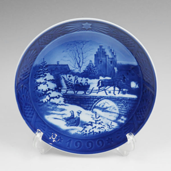 [로얄코펜하겐]Luco펜하겐 1999Year Plate 작은 입상 개체