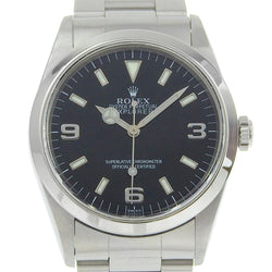 [ROLEX] Rolex 
 Explorer 1 Watch 
 A number 14270 Stainless steel automatic black dial EXPLORER 1 Men's A rank