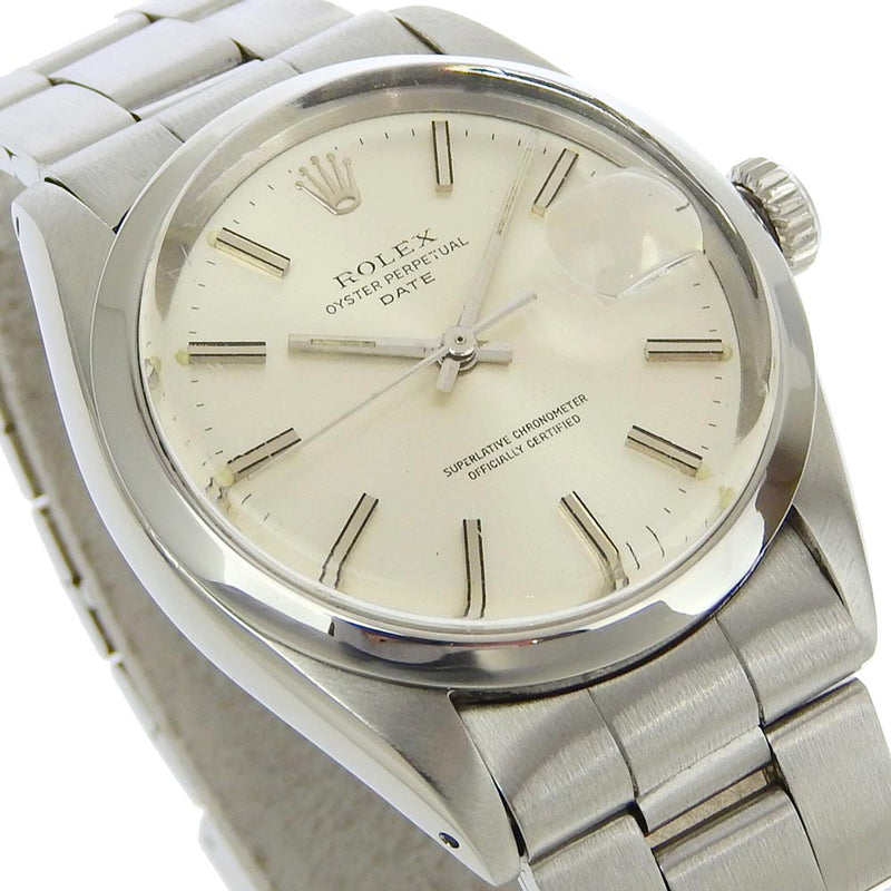 [ROLEX] Rolex 
 Day watch 
 Cal.1570 1500 Stainless steel automatic winding silver dial Date men