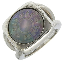 【希少】HERMES エルメス エルメス コロゾ リング 11号 HERMES エルメス ホース コロゾ リング 指輪 ホースコロゾリング ゴールド系 11号程度中古