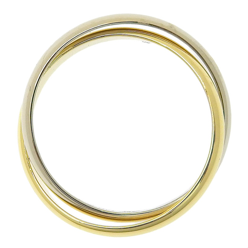 [卡地亚]卡地亚 
 2个戒指 /环 /环 /环 
 K18黄金×K18白金大约3.3克2个站女士A级