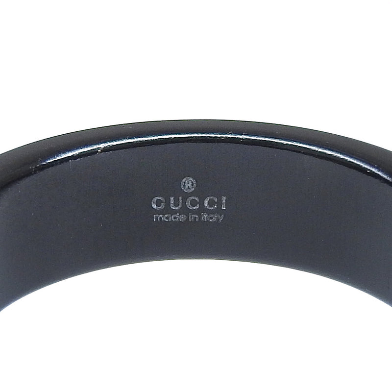 [Gucci] Gucci 
 Interlocking G 24 Anillo / anillo 
 Cerámica x K18 oro amarillo aproximadamente 3.2g entrelazado