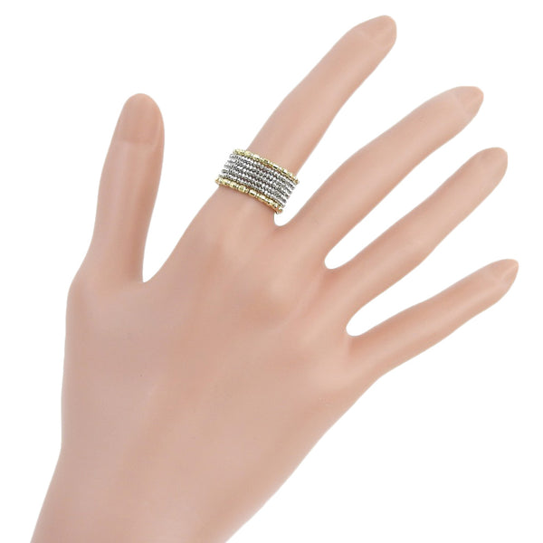 No. 12.5 anillo / anillo 
 K18 Oro aproximadamente 3.7g Damas A+Rango