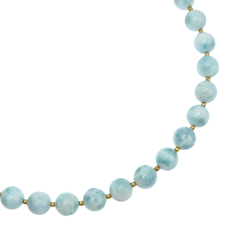 Collar Plata X Larima aproximadamente 67.8g Damas A-Rank