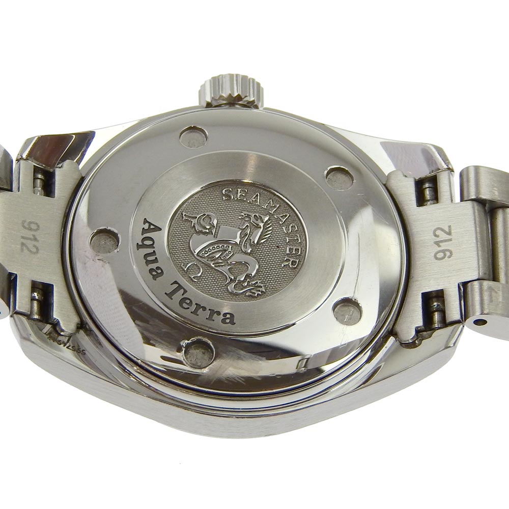 価格改定】OMEGA アクアテラ レディースクオーツ 2577.80 コメ兵 