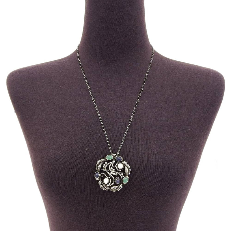 [Georg Jensen] Georg Jensen Moonlight Blossom Necklace