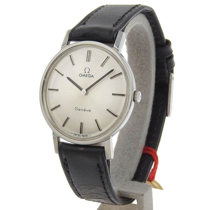 【動作確認済】オメガ ジュネーブ 時計　黒【手巻き】 OMEGA】オメガ ジュネーブ 腕時計 手巻き – NISHIKINO VINTAGE KYOTO