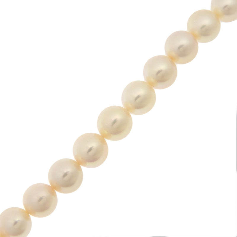 [TASAKI] Tasaki Pearl Necklace 7.0-8.5mm Akoya Pearl×Silver Approximately 37.5g Pearl Ladies A Rank