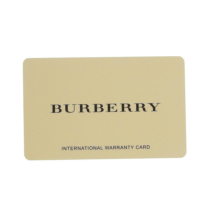 [Burberry] Burberry Heritage手表BU1356不锈钢X皮革石英模拟显示米色表盘遗产遗产