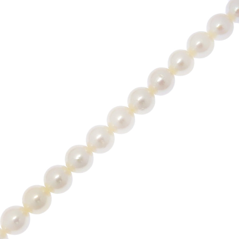 [Tasaki] Tasaki Pearl Long Checklace 6.0-6.4 mm de plata ×Akoya Pearl Aproximadamente 49.6 g de perlas damas largas un rango