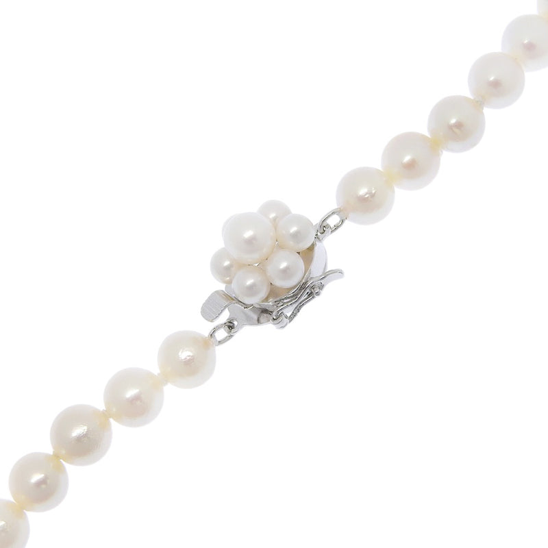 [TASAKI] Tasaki Pearl Long Necklace 6.0-6.4mm Silver×Akoya Pearl Approximately 49.6g Pearl Long Ladies A Rank