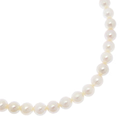 [TASAKI] Tasaki Pearl Necklace 6.0-6.4mm Silver×Akoya Pearl Approximately 22.4g Pearl Ladies A Rank