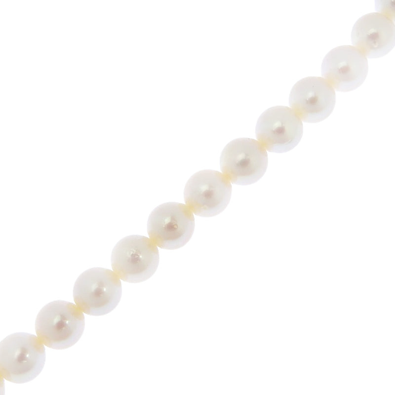 [Tasaki] Collar de perlas Tasaki 6.0-6.4 mm de plata ×Akoya Pearl Aproximadamente 22.4g Pearl Ladies A Rank