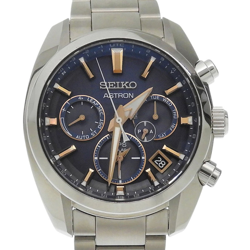 【SEIKO】세이코 아스트론 손목시계 
 SBXC053 태양 전파 시계