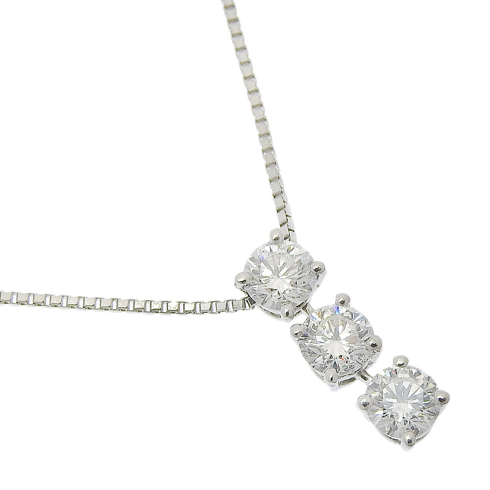 3P diamond Necklace – NISHIKINO VINTAGE KYOTO