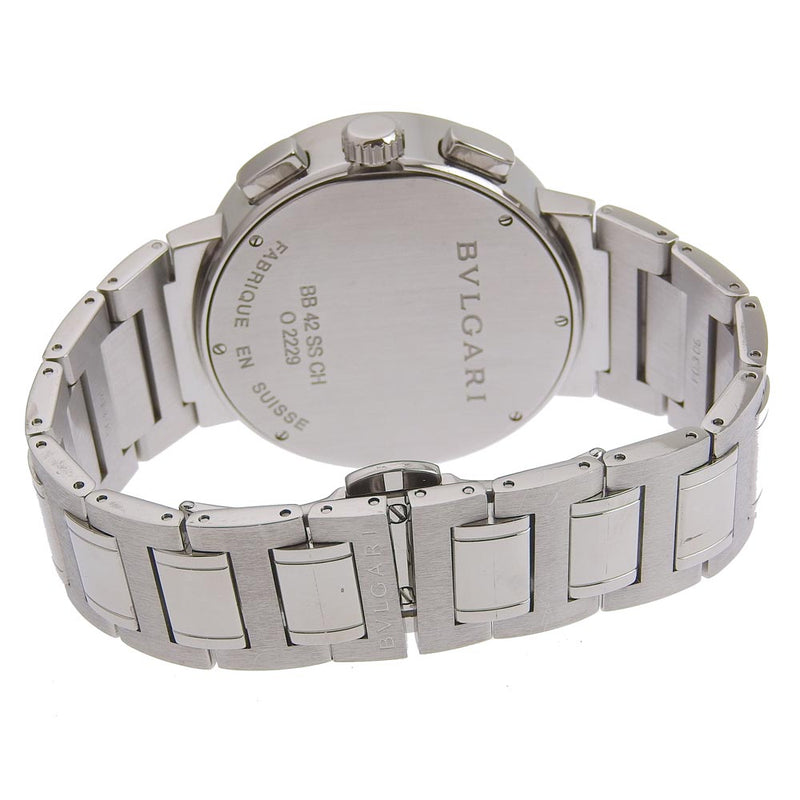 BVLGARI ブルガリ メンズ腕時計 ブルガリ シルバー ブルガリ ブルガリブルガリ BB38SSAUTO シルバー メンズ 時計