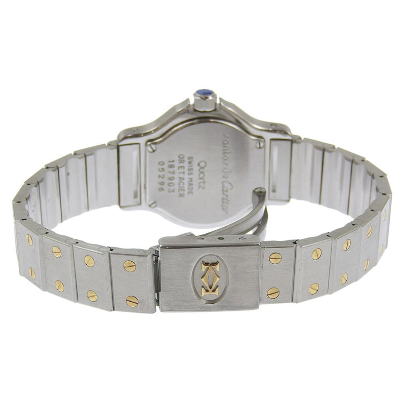 CARTIER】カルティエ サントスオクタゴンSM 腕時計 コンビ ステンレス