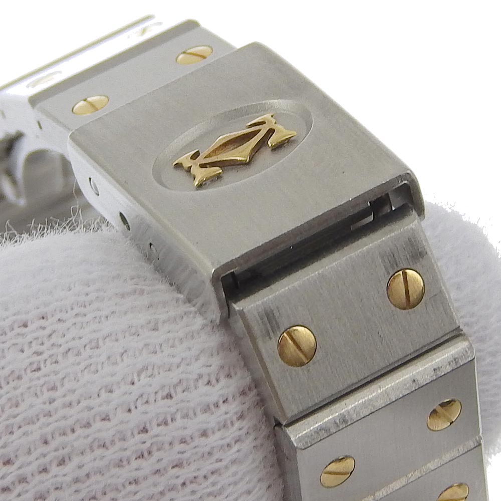 CARTIER】カルティエ サントスオクタゴンSM 腕時計 コンビ ステンレス