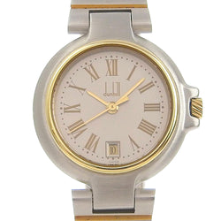 [Dunhill] Dunhill 
 watch 
 Stainless steel silver/gold quartz analog display gray dial ladies